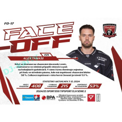 2024/25 Sportzoo ELH 2. serie #FO-17 Alex Tamáši Face-Off