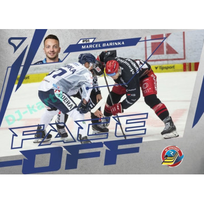 2024/25 Sportzoo ELH 2. serie #FO-18 Marcel Barinka Face-Off
