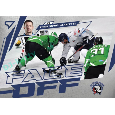 2024/25 Sportzoo ELH 2. serie #FO-23 Christophe Lalancette Face-Off