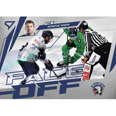 2024/25 Sportzoo ELH 2. serie #FO-24 Dominik Simon Face-Off