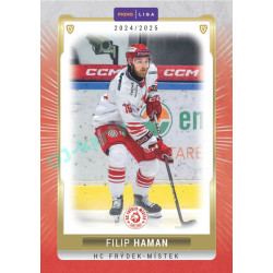 2024/25 Goal Cards Maxa liga 1. série #FMI-03 Filip Haman Parallel 1of40