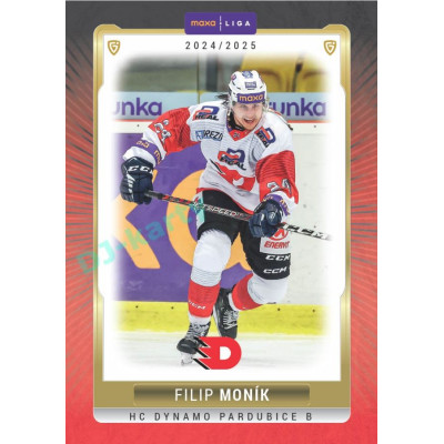2024/25 Goal Cards Maxa liga 1. série #PCE-22 Filip Moník Parallel 1of15