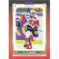 2024/25 Goal Cards Maxa liga 1. série #PCE-22 Filip Moník Parallel 1of40