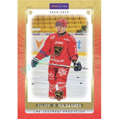 2024/25 Goal Cards Maxa liga 1. série #PRO-10 Filipp Pangelov-Yuldashev Parallel 1of40