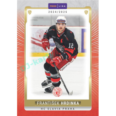 2024/25 Goal Cards Maxa liga 1. série #SLA-08 František Hrdinka Parallel 1of15