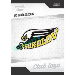 2022/23 Goal Cards Chance Liga 1. série #03 HC Baník Sokolov Club Logo