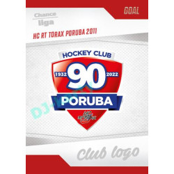 2022/23 Goal Cards Chance Liga 1. série #12 HC RT Torax Poruba 2011 Club Logo
