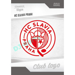 2022/23 Goal Cards Chance Liga 1. série #08 HC Slavia Praha Club Logo
