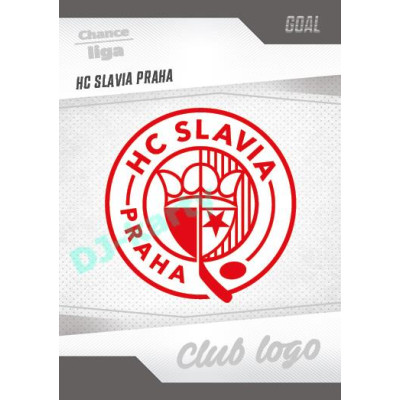 2022/23 Goal Cards Chance Liga 1. série #08 HC Slavia Praha Club Logo
