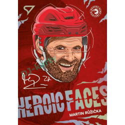 2024/25 Sportzoo ELH 1. serie #HF-1 Martin Růžička Heroic Faces