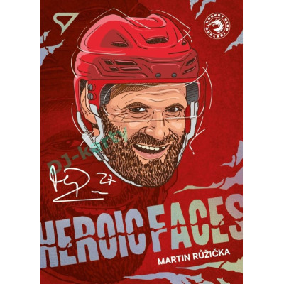 2024/25 Sportzoo ELH 1. serie #HF-1 Martin Růžička Heroic Faces