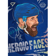 2024/25 Sportzoo ELH 1. serie #HF-4 Milan Gulaš Heroic Faces