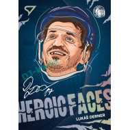 2024/25 Sportzoo ELH 1. serie #HF-5 Lukáš Derner Heroic Faces