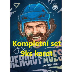 2024/25 Sportzoo ELH 1. serie kompletní set 9ks karet Heroic Faces