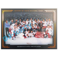 2020 OFS Síň slávy českého hokeje History of Czech National Teams (Oversized) COOPER xx/20 - kompletní set 56 karet