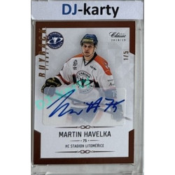 Buyback Signature OFS CL 18/19 #214 Martin Havelka x/5