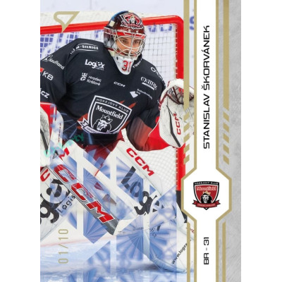 2024/25 Sportzoo ELH 1. serie #128 Stanislav Škorvánek Golden Glow xx/10