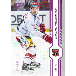 2024/25 Sportzoo ELH 1. serie #133 Graeme McCormack Purple Iceberg xx/60