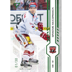 2024/25 Sportzoo ELH 1. serie #133 Graeme McCormack Green Glitter xx/30