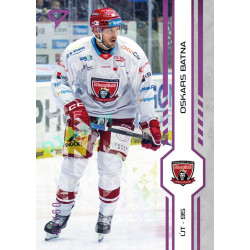 2024/25 Sportzoo ELH 1. serie #136 Oskars Batna Purple Iceberg xx/60