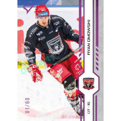 2024/25 Sportzoo ELH 1. serie #137 Ryan Dmowski Purple Iceberg xx/60