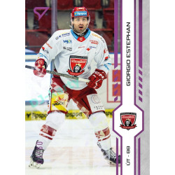 2024/25 Sportzoo ELH 1. serie #138 Giorgio Estephan Purple Iceberg xx/60