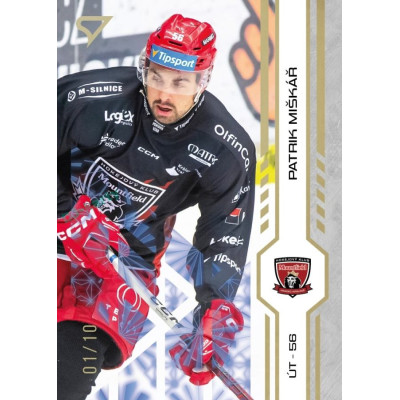 2024/25 Sportzoo ELH 1. serie #140 Patrik Miškář Golden Glow xx/10