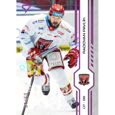 2024/25 Sportzoo ELH 1. serie #141 Radovan Pavlík Purple Iceberg xx/60