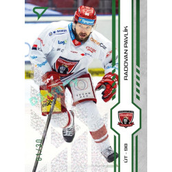 2024/25 Sportzoo ELH 1. serie #141 Radovan Pavlík Green Glitter xx/30