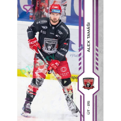 2024/25 Sportzoo ELH 1. serie #144 Alex Tamáši Purple Iceberg xx/60