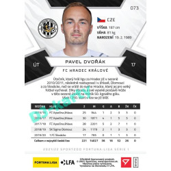 2021/22 Sportzoo Fortuna Liga Pavel Dvořák #73