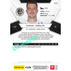2021/22 Sportzoo Fortuna Liga Daniel Vašulín #75