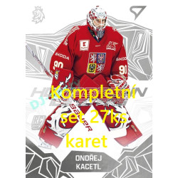 2025 Sportzoo Hokejové ČESKO kompletní set 27ks Homegrown Ice Stars karet
