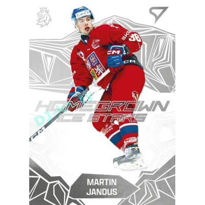 2025 Sportzoo Hokejové ČESKO #HS-05 Martin Jandus Homegrown Ice Stars
