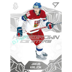 2025 Sportzoo Hokejové ČESKO #HS-07 Jakub Krejčík Homegrown Ice Stars