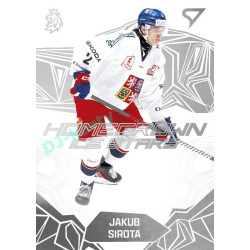 2025 Sportzoo Hokejové ČESKO #HS-09 Jakub Sirota Homegrown Ice Stars