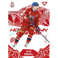 2025 Sportzoo Hokejové ČESKO #HS-24 Filip Přikryl Homegrown Ice Stars Red xx/99