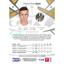2024/25 Sportzoo Chance Liga 2. série #262 František Čech