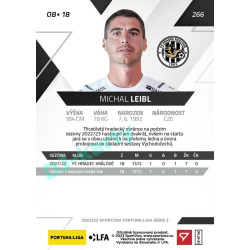 2022/23 Sportzoo Fortuna Liga 2. série #266 Michal Leibl