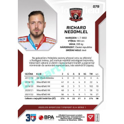 2022/23 Sportzoo ELH 1. série #079 Richard Nedomlel
