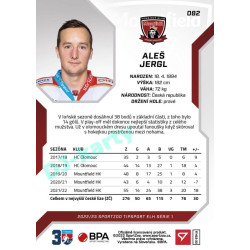 2022/23 Sportzoo ELH 1. série #082 Aleš Jergl