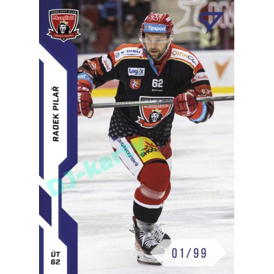 2022/23 Sportzoo ELH 1. série #088 Radek Pilař Blue xx/99