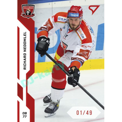 2022/23 Sportzoo ELH 1. série #079 Richard Nedomlel Red xx/49