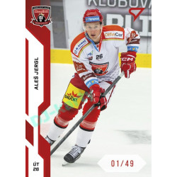 2022/23 Sportzoo ELH 1. série #082 Aleš Jergl Red xx/49