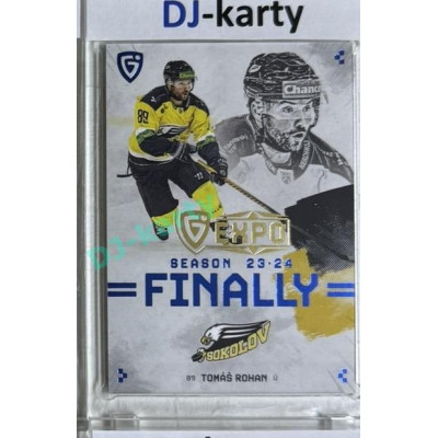 2024 Goal Cards Finally #F-SO3 Tomáš Rohan Expo 1of10