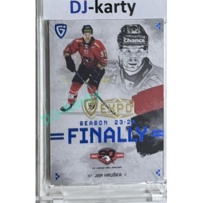 2024 Goal Cards Finally #F-ZN3 Jan Hruška Expo 1of10