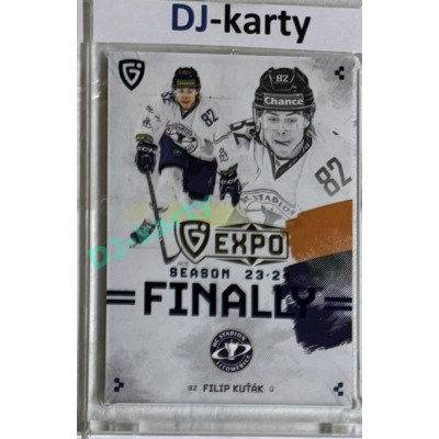2024 Goal Cards Finally #F-LT2 Filip Kuťák Expo 1of10
