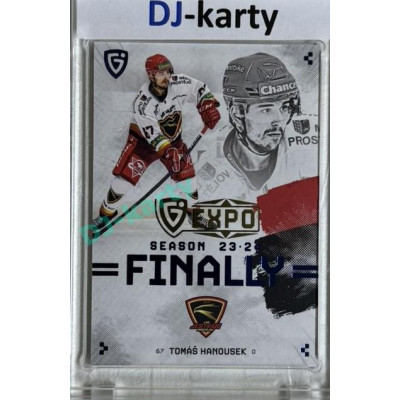 2024 Goal Cards Finally #F-PV1 Tomáš Hanousek Expo 1of10