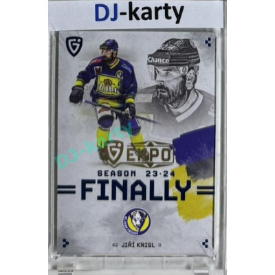 2024 Goal Cards Finally #F-PR1 Jiří Krisl Expo 1of10