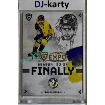 2024 Goal Cards Finally #F-PR3 Roman Pšurný Expo 1of10